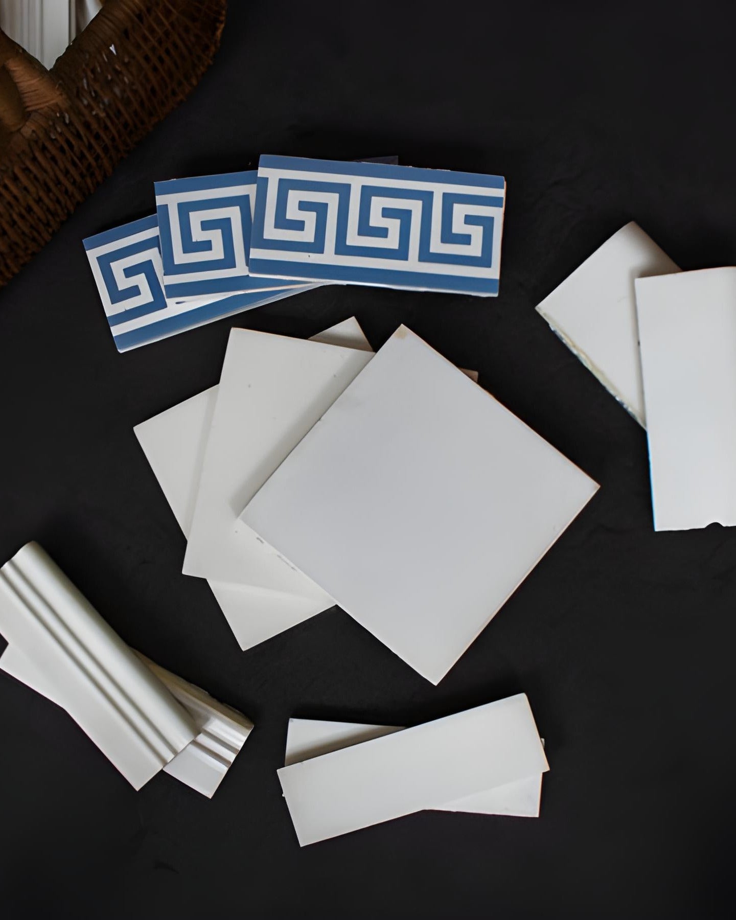Historical Curiosity - Original tiles from 1914 card image