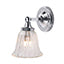 Vegglamper i krom