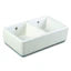 Double Porcelain Sinks