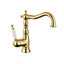 Robinet de lavage en laiton haute 