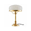 Bordlamper i messing