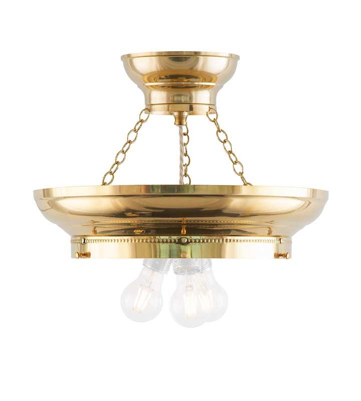 Fröding Hängeleuchte 300 (3xE27/Messing)