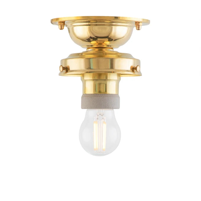 Lundkvist 80/IP24 (Laiton) - Incl. support de plafond encapsulé 