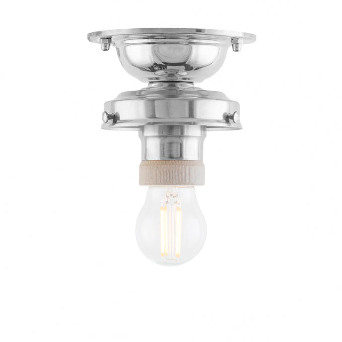 Lundkvist 80/IP24 (Nickel) - Inclus. support de plafond encapsulé 