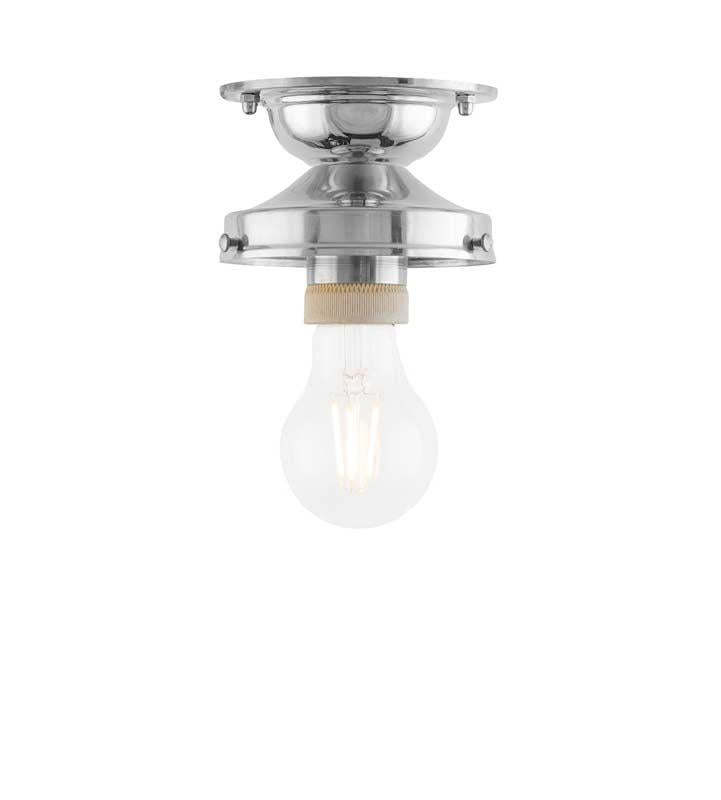 Lundkvist 100/IP24 (Nickel) - Inclus. support de plafond encapsulé 