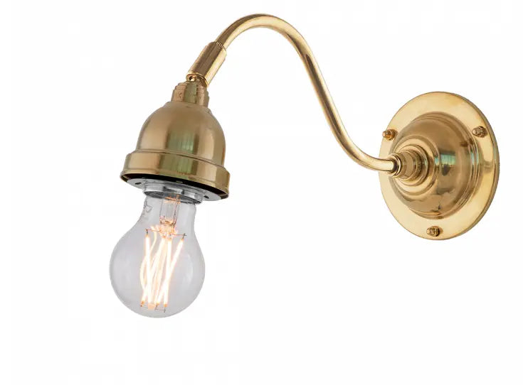 Runeberg 60 (messing) - Inclusief muurbevestiging