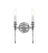 Wall lamp Wivallius - nickel
