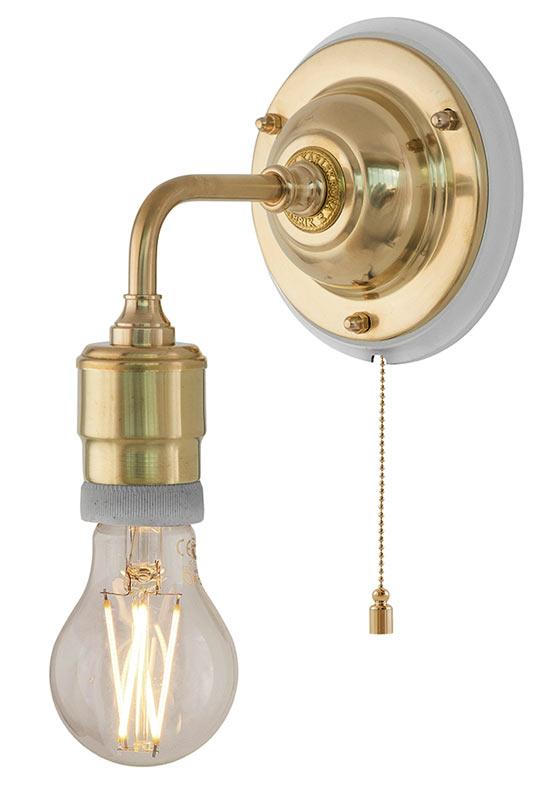 Vegglampe - Nylander messing image