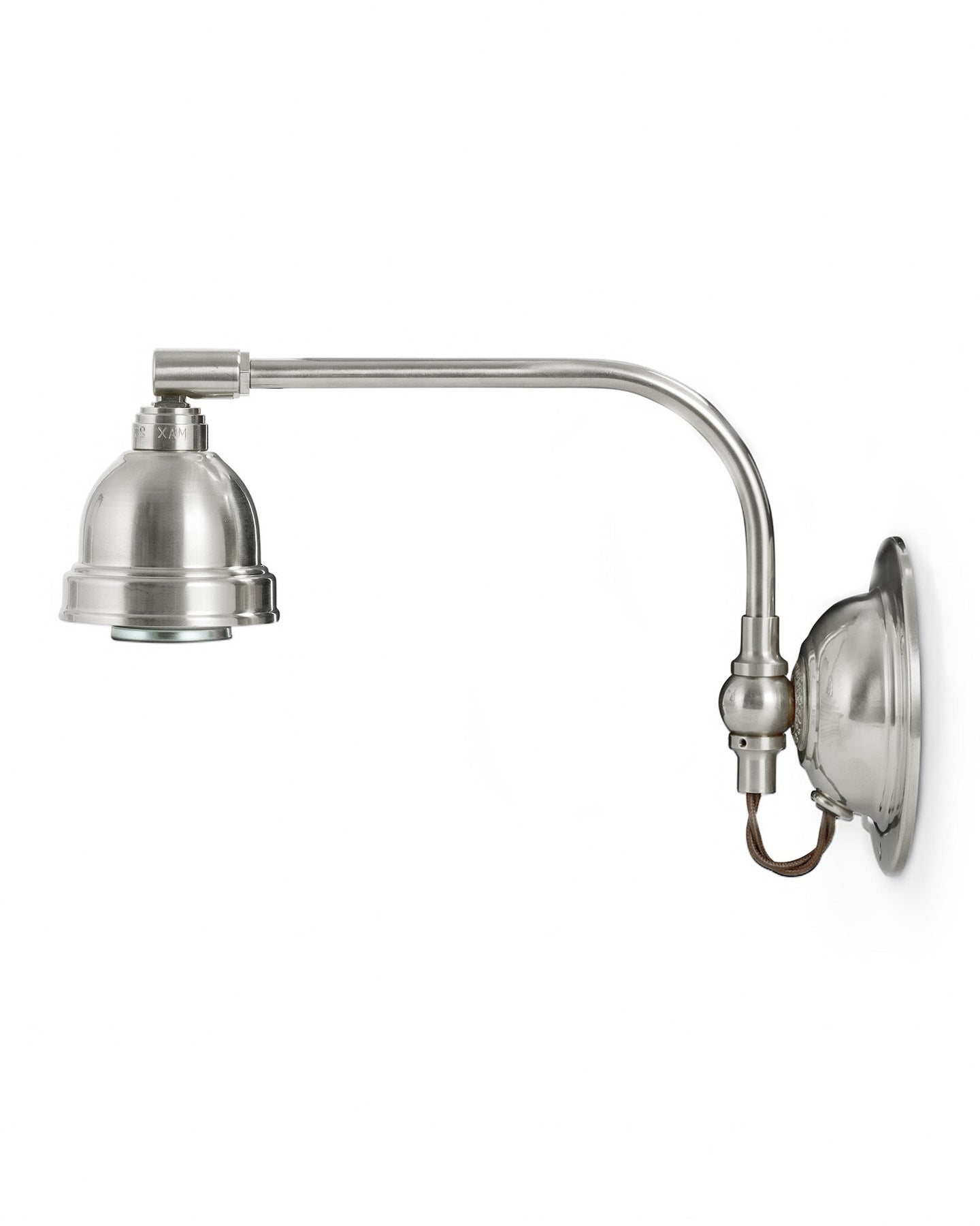 Gripenberg (Nickel/Brown cord) - Incl. wall mount