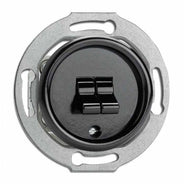 Light Switch insert - Double toggle light switch bakelite thumbnail image