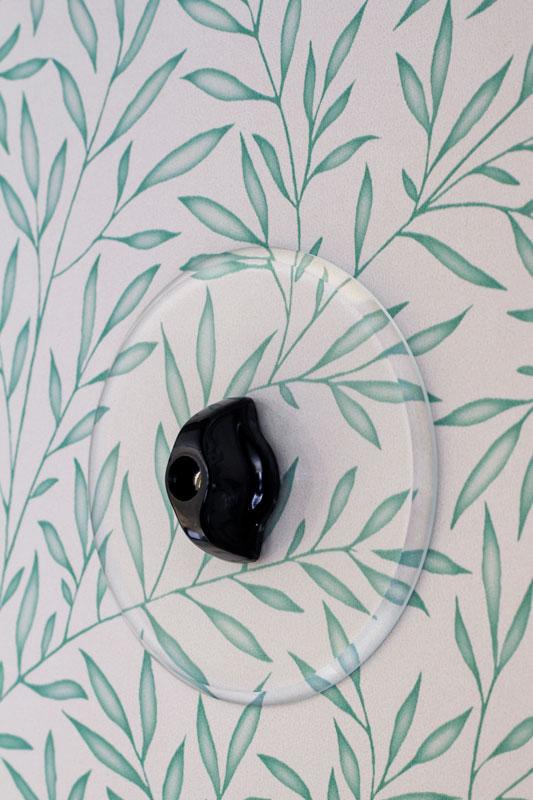Täckkåpa - Rund glas för vridströmbrytare image