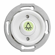 Strömbrytare insats duroplast - Signalknapp självlysande lampsymbol thumbnail image