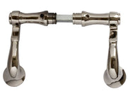 Dörrtrycke posthorn klassiskt nickel - utan rosett thumbnail image