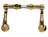 Classic Post Horn brass - without rosette