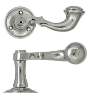 Dörrhandtag - Posthorn klassiskt nickel thumbnail image