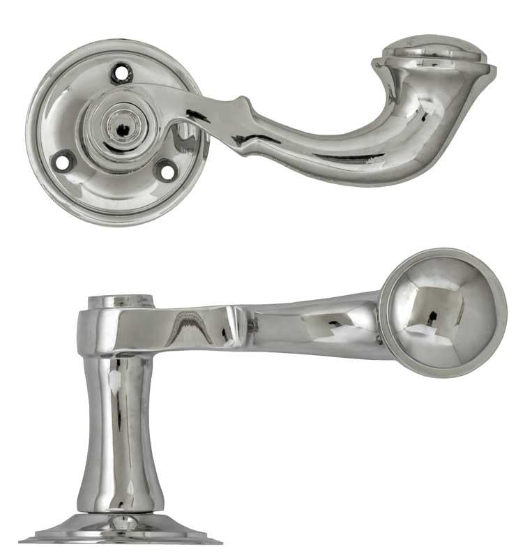 Dörrhandtag - Posthorn klassiskt nickel image