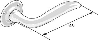 Dörrhandtag - Låsbolaget 617 nickel image