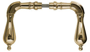 Door handle Exterior doors classic brass - without rosette thumbnail image