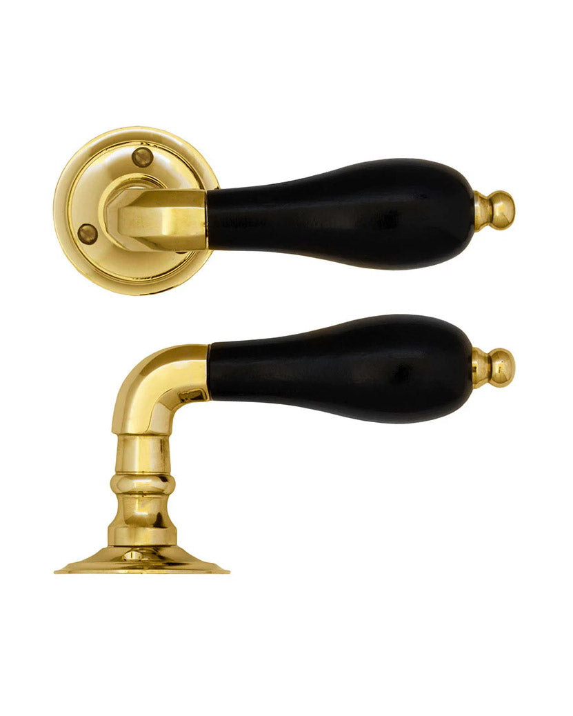 Door Handle - Låsbolaget 108 - Brass image