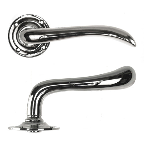 Door Handle - Låsbolaget 647 - Large - Nickel