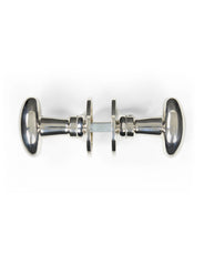 Door Handle - Oval Knob Nickel thumbnail image