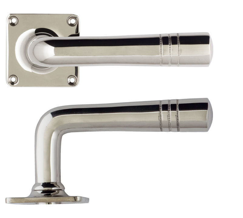 Door Handle - National Theater - Nickel