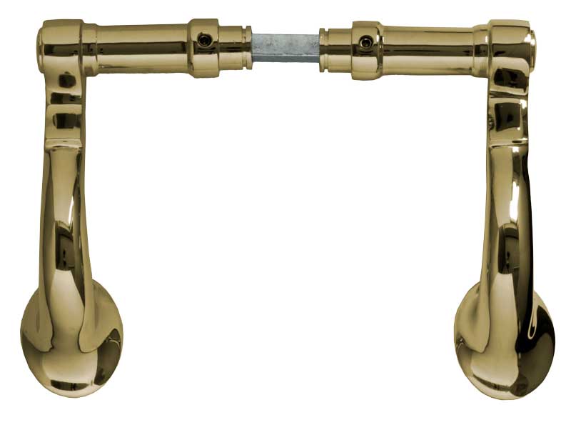 Large brass post horn - without rosette