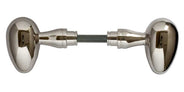 Door Handle 680 Egg-shaped handle nickel - without rosette thumbnail image