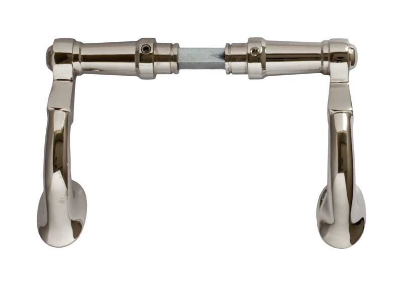 Small Post Horn Handle Nickel - without rosette image