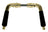 Låsbolaget N:o 439 brass/black wood - without rosette