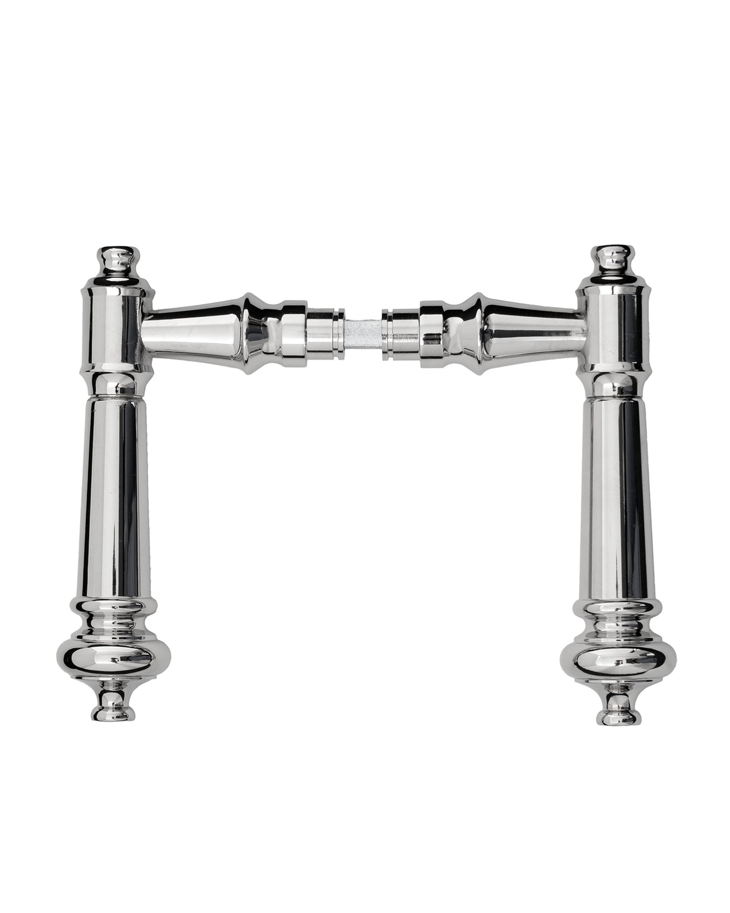 Door Handle - Exterior Door 1890 Nickel Without Escutcheon Plate