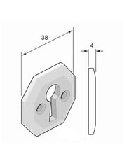 Nyckelskylt - Albert Karlsson nr 25 nickel thumbnail image