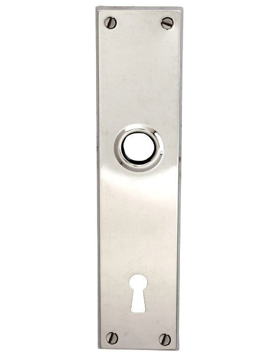Back plate - Rectangular nickel