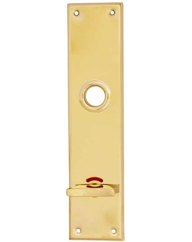 Back plate - Rectangular brass