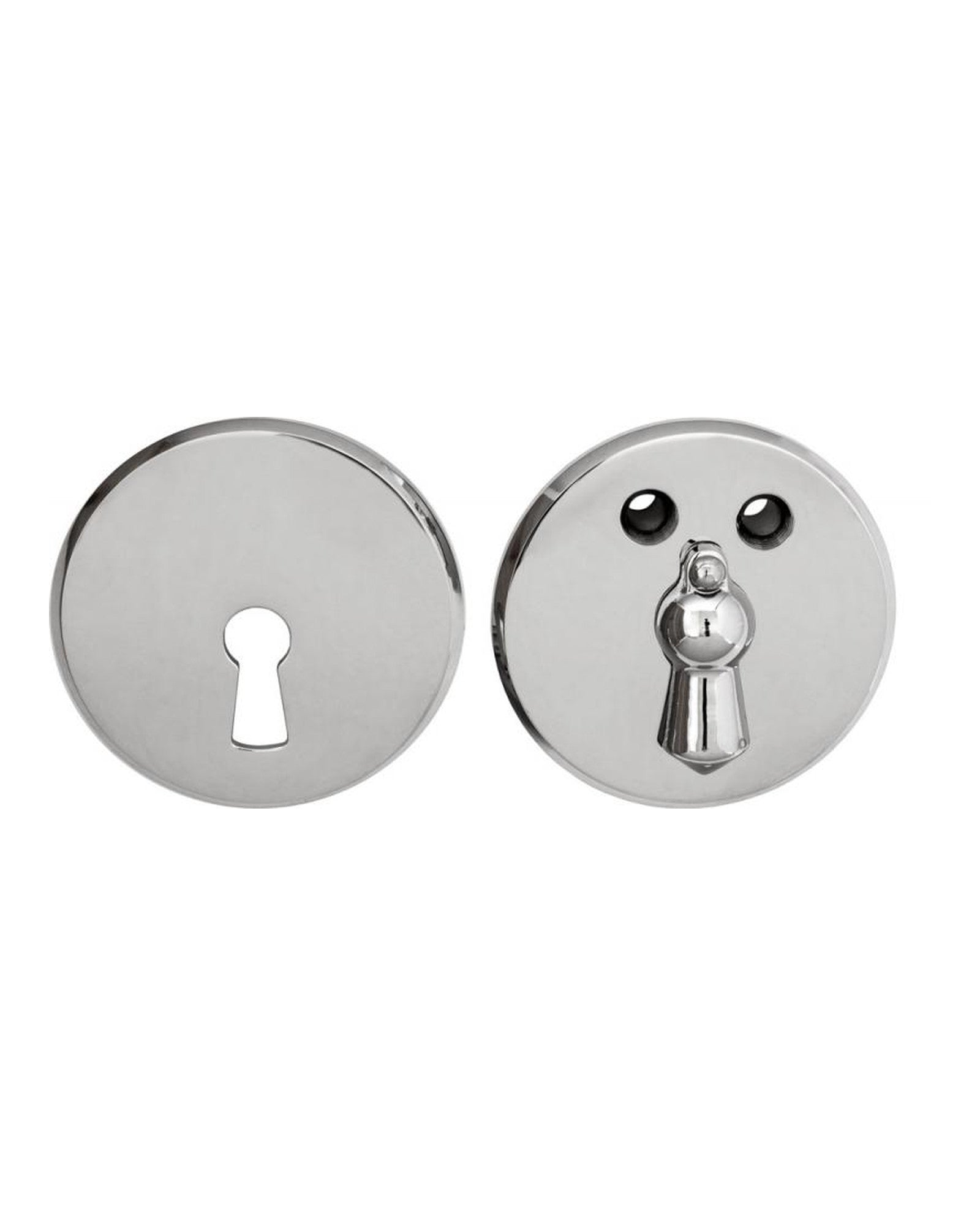 Escutcheon - 55 mm (2,2 in.) nickel with clapper image