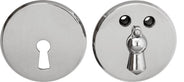 Nyckelskylt - 55 mm nickel med kläpp thumbnail image