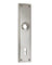 Back plate - Rectangular sand casted, nickel