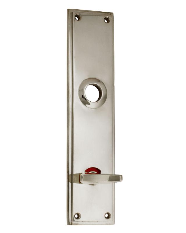 Back plate WC - Rectangular sand cast, nickel