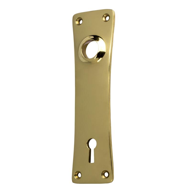 Långskylt - Jugend mässing