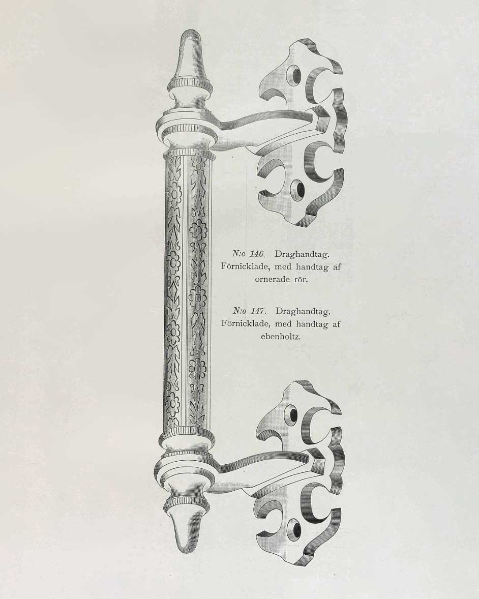 Ziehgriff – Næsman 147, Nickel image
