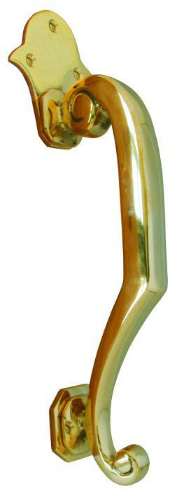 Trekhandgreep - Deurklink Stockholm messing