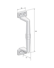 Door handle - Jernmanufaktur 1005 brass thumbnail image