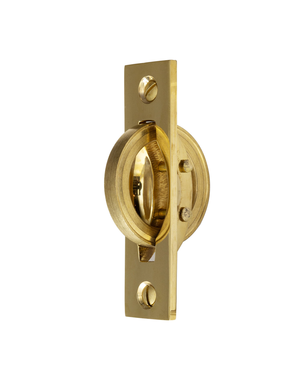 Poignée de porte coulissante - Poignée d'angle en laiton  image