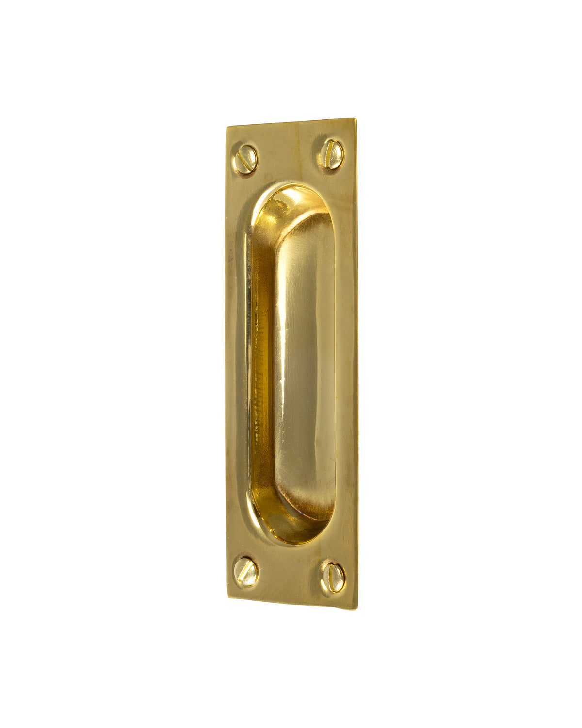 Poignée de porte coulissante - Laiton 95 x 34 mm  image
