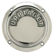 WC lock round - Toilet latch nickel thumbnail image