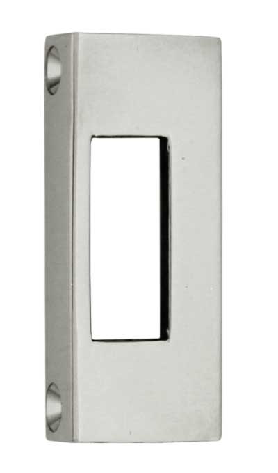 WC lock round - Toilet latch nickel image