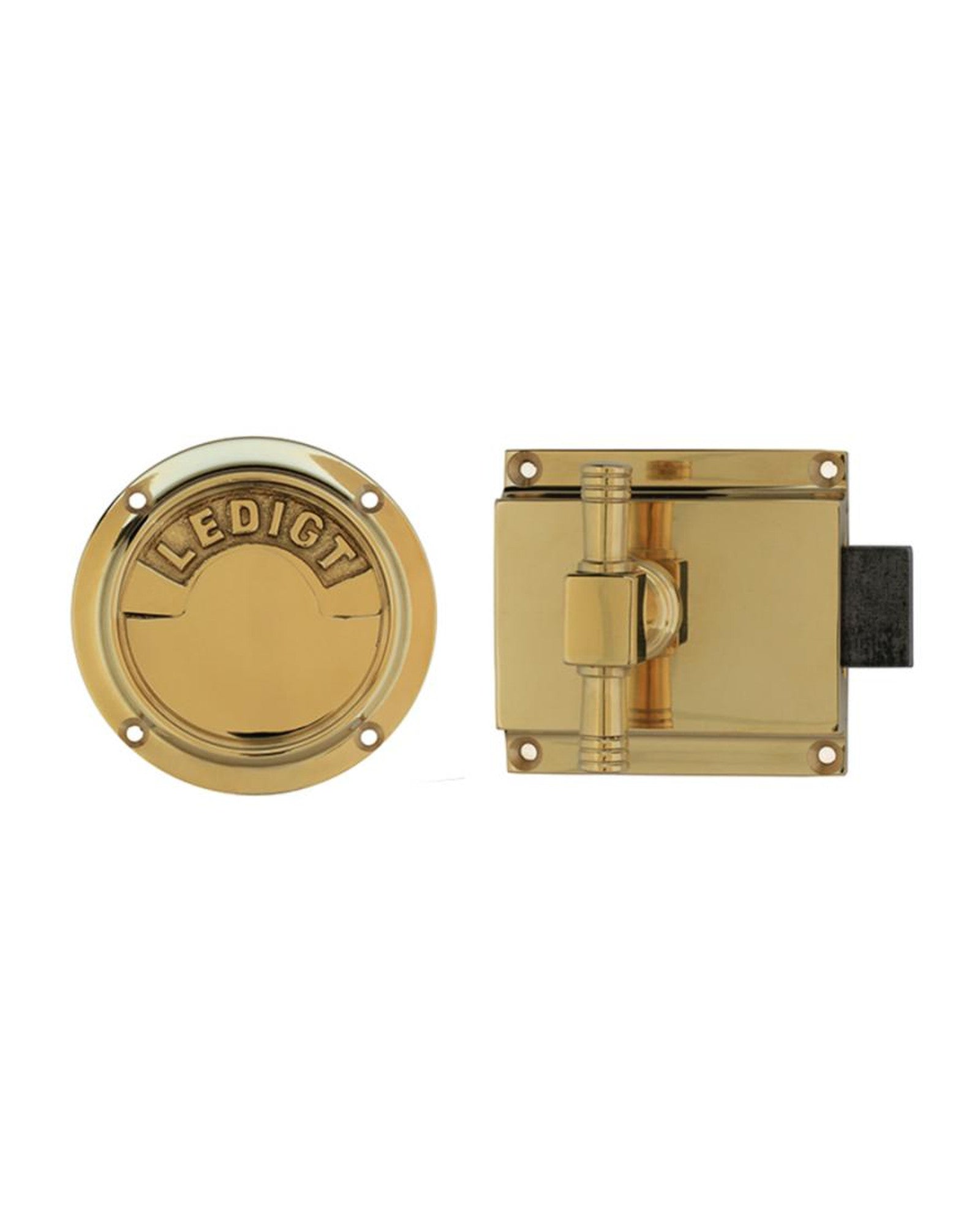 Règle WC ronde - Toilettes sans réservoir en laiton  image