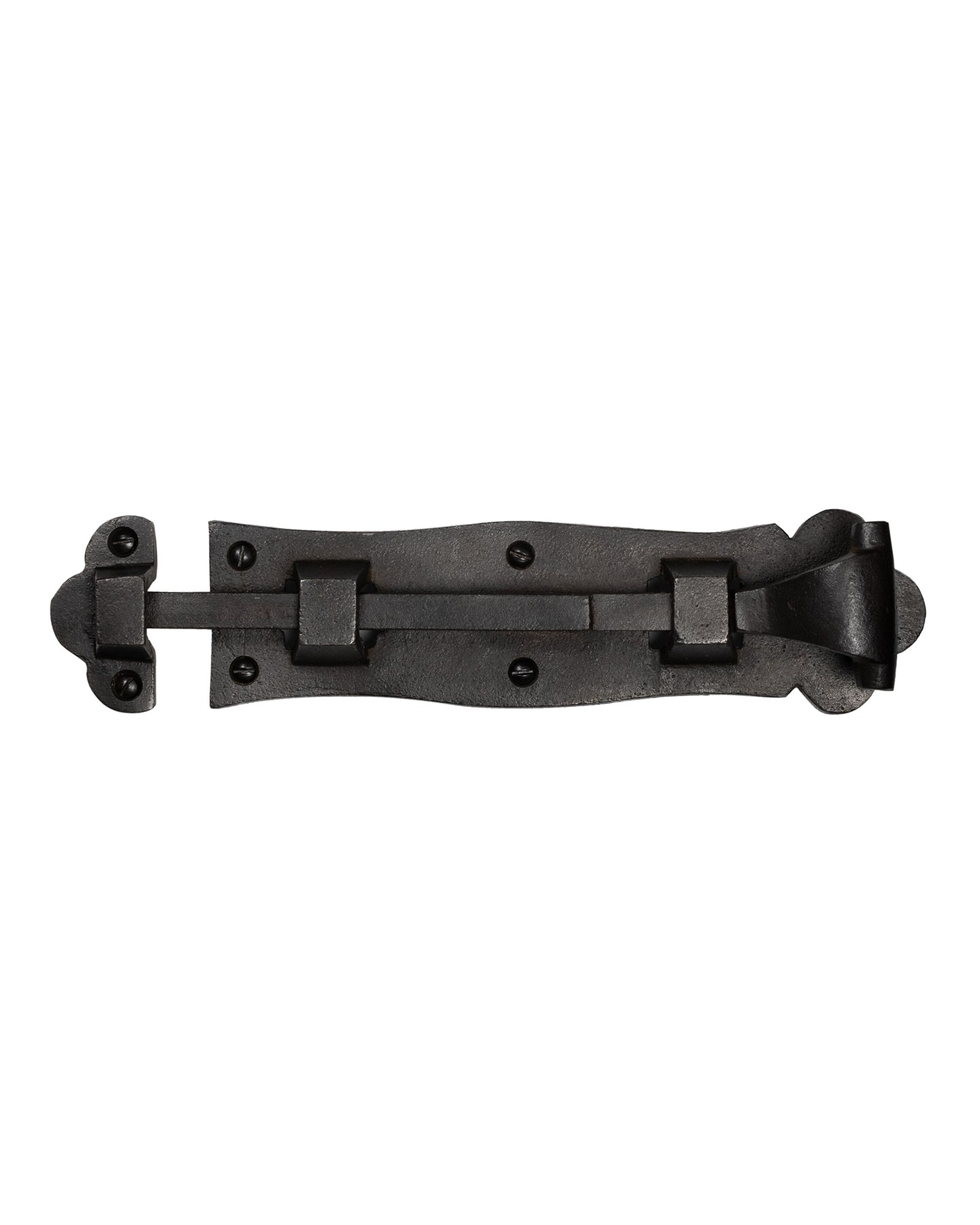 Black Slide Bolt - Cast Iron 22 cm (8.66 inches)