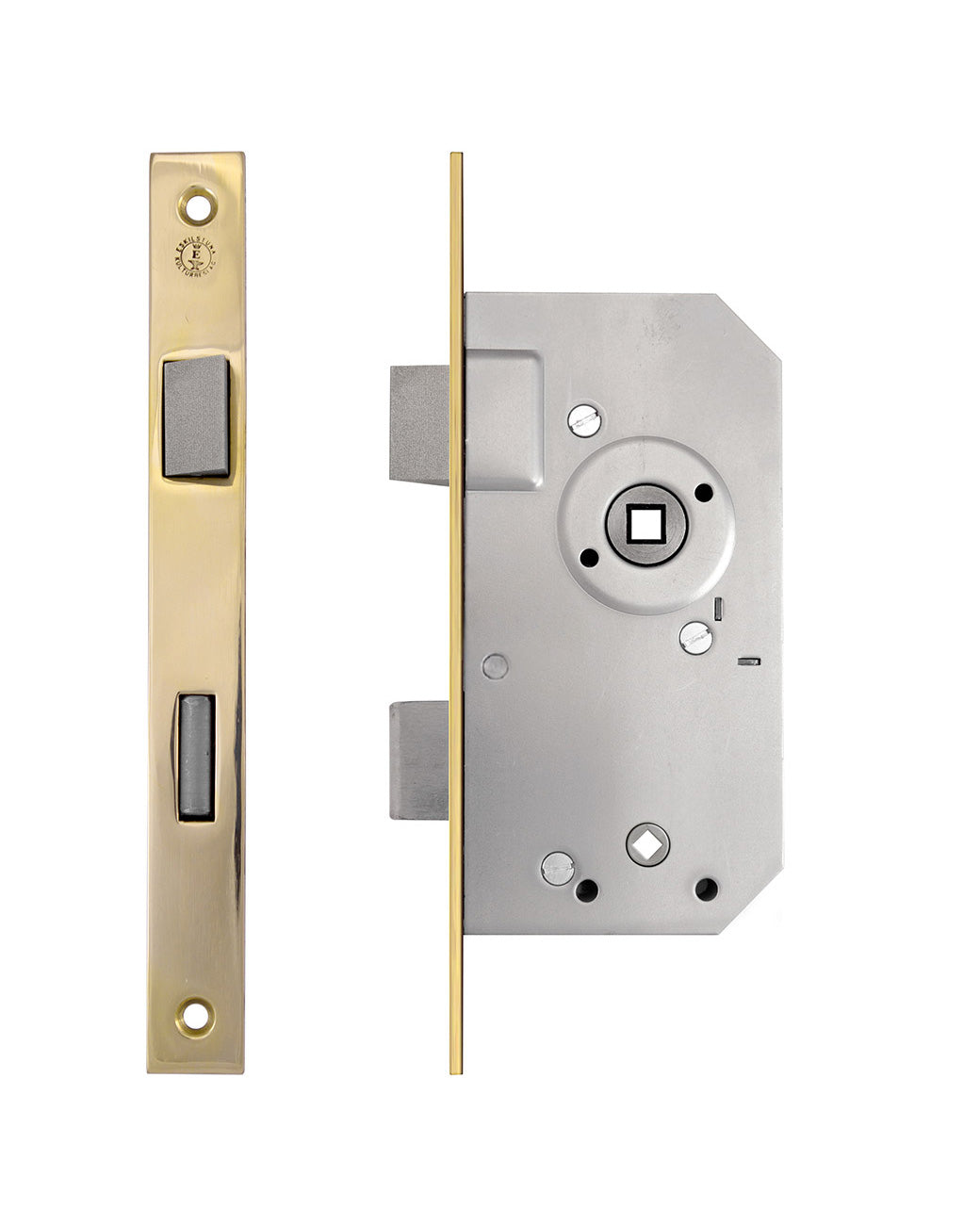 Traditional Mortise Lock Brass – Bathroom Lock image
