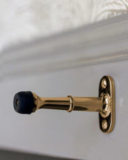 Door stop - Sekelskifte brass thumbnail image